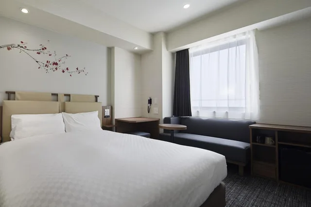 غرفة بسرير مزدوج، JR WEST GROUP VIA INN HAKATAGUCHI EKIMAE 2/4