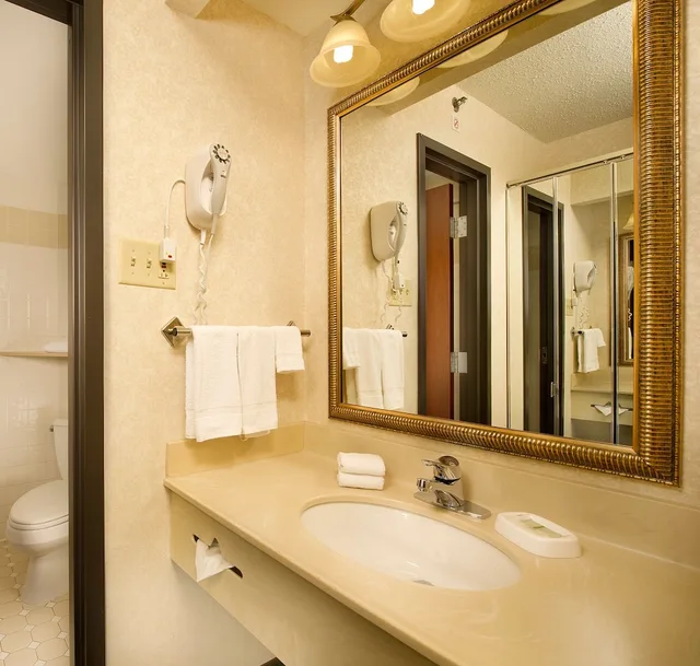 جناح بسرير كينج بغرفتين مع أريكة، Drury Inn and Suites St Louis Airport 4/6