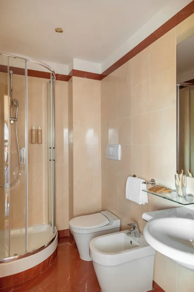 غرفة اقتصادية بسرير مزدوج أو سريرين منفصلين، Diocleziano Hotel 6/7