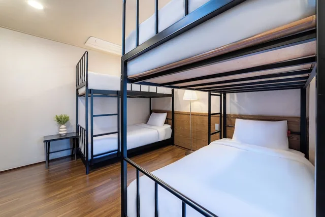 غرفة اقتصادية ثلاثية بأسرّة بطابقين، Soo Song Guest House 1/9