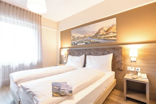 غرفة كومفورت بسرير مزدوج أو سريرين منفصلين بشرفة، Hotel Unione 3/5