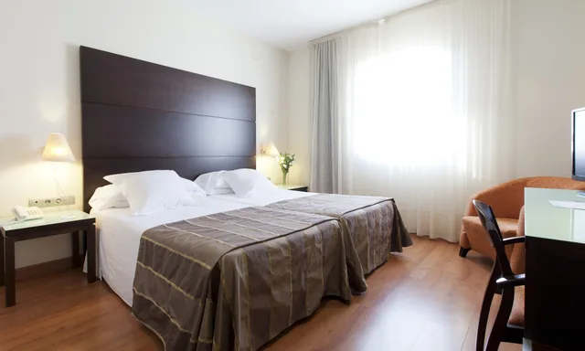 غرفة قياسية بسرير مزدوج أو سريرين منفصلين، Hotel Vertice Aljarafe 3/7