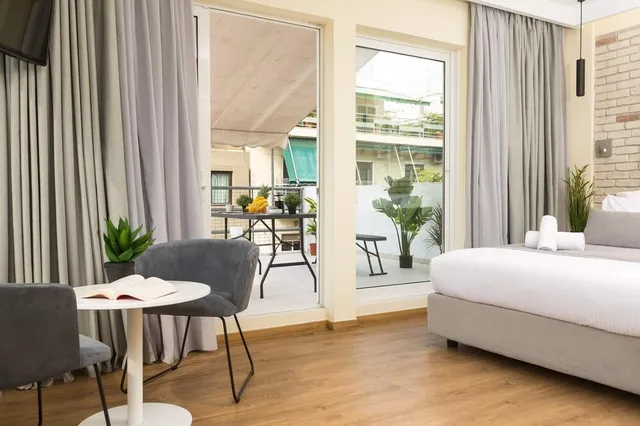 Junior Suite, Studio, Balcony، Hotel @ Syngrou Fix 1/1