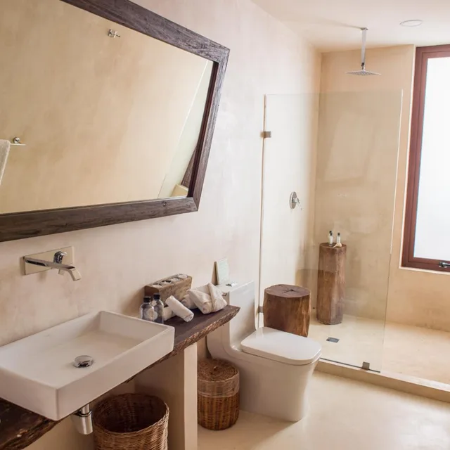 جناح بإطلالة على البحر بشرفة، Maria Del Mar Tulum - Adults Only 3/3
