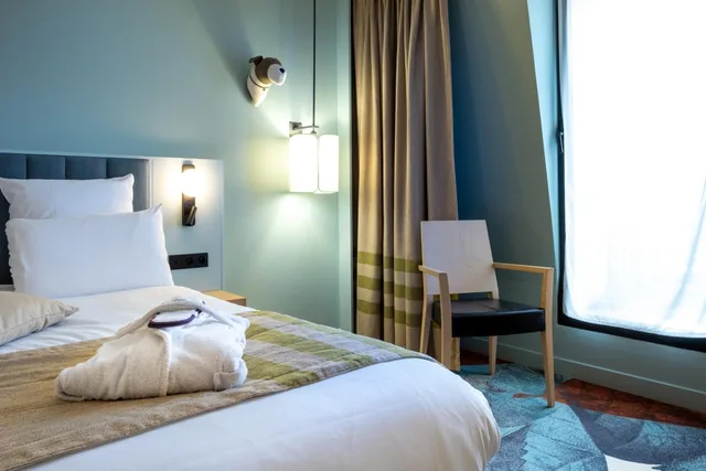 غرفة بريفيليج بسرير مزدوج بإطلالة، MERCURE AMIENS CATHEDRALE 1/10