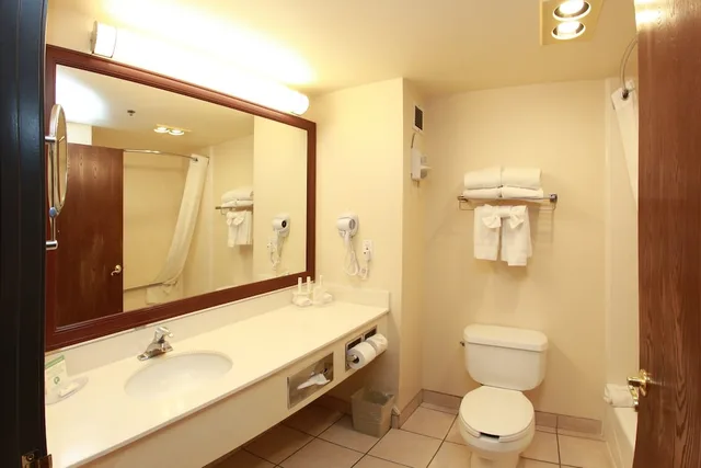 غرفة بسرير كوين لذوي الإعاقة، Ramada By Wyndham Fresno Northwest 3/7