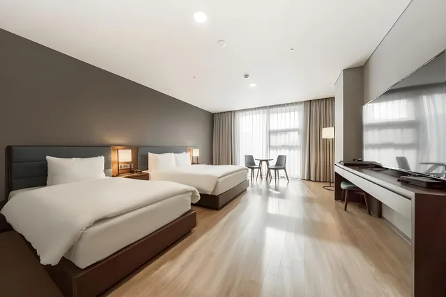 Aqua, Park, Deluxe, Twin Beds, Hotel Tops 10 1/1