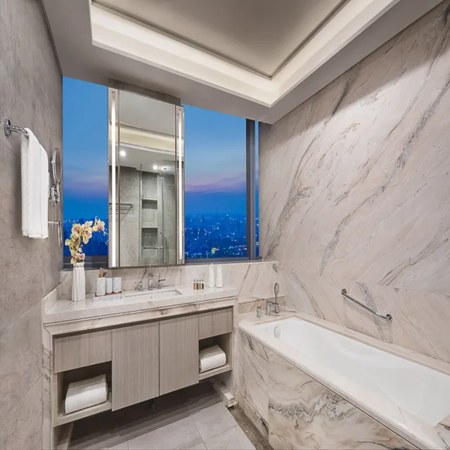 غرفة تنفيذية بسرير كينج وسرير كوين بغرفتي نوم، Ascott Harmony City Nantong 4/4