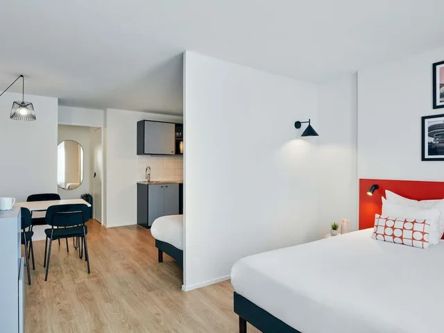 استوديو بسرير مزدوج وسرير فردي، Adagio Access Vanves Porte De Versailles 1/9
