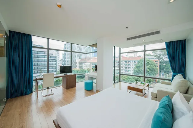 1 Bedroom, Suite, King Bed, Sea Front، Seven Zea Chic Hotel 1/1