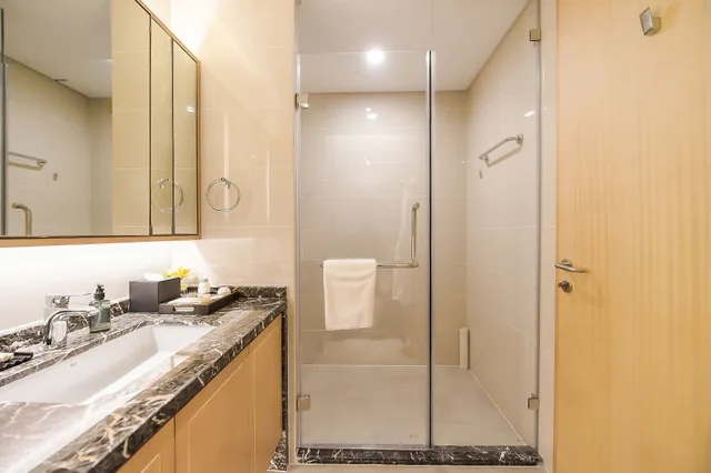 غرفة ديلوكس بسرير كينج بغرفة نوم واحدة، Somerset Harmony City Wuxi 7/7