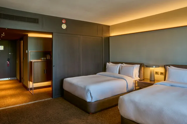 غرفة ديلوكس بسريرين مزدوجين، Hilton Buenos Aires 2/4