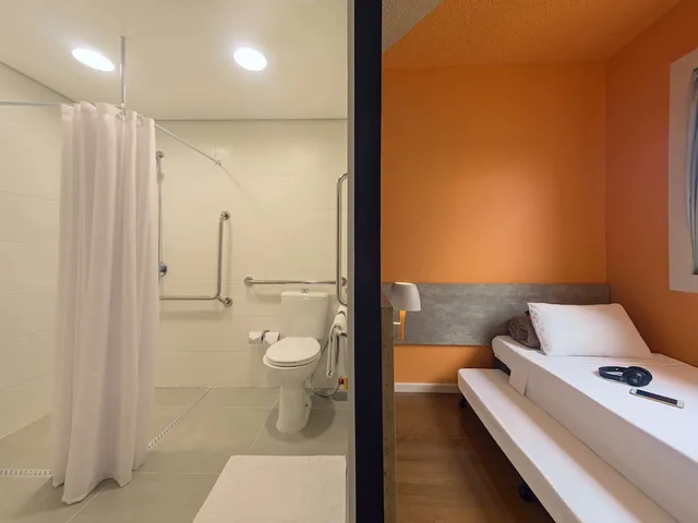 غرفة قياسية بسريرين منفصلين لذوي الإعاقة، ibis budget Sao Paulo Paraiso 8/10