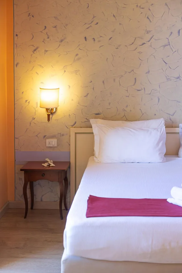 غرفة ديلوكس بسرير مزدوج أو سريرين منفصلين بإطلالة على البحيرة بشرفة، Hotel Pallanza 6/10