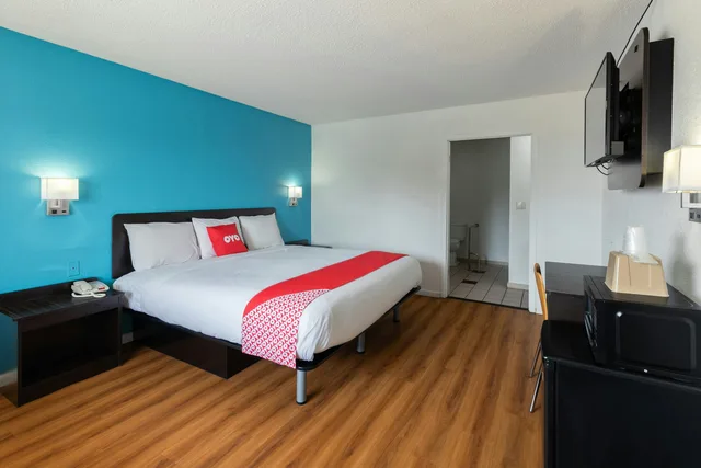 غرفة بريميوم بسرير كينج، OYO Hotel DeRidder Hwy 171 North 3/4