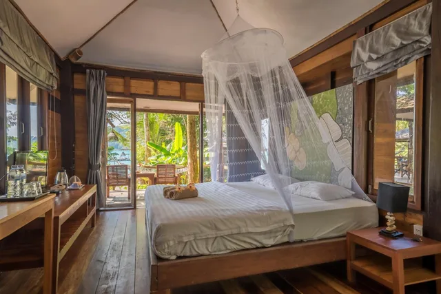 بنغل بسرير مزدوج بإطلالة على البحر، Koh Kood Resort 5/9
