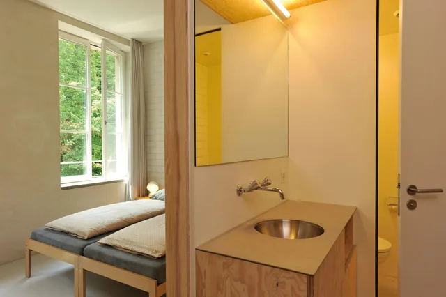 غرفة قياسية رباعية بحمام خاص، Youth Hostel Basel 3/3