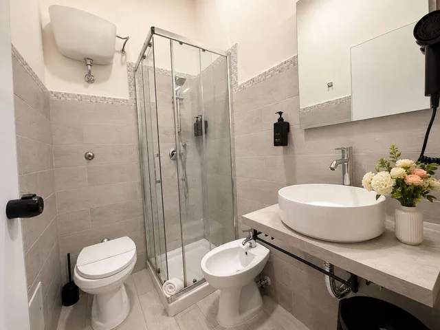 غرفة ديلوكس، Hotel Santuario Pompei 3/4