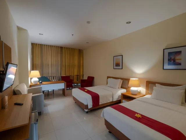 Deluxe, Twin Beds, Naraya Hotel Jakarta 1/2