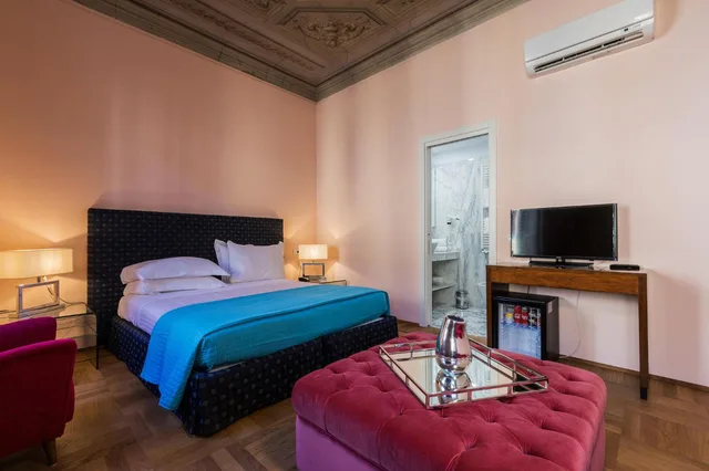 غرفة ديلوكس بسرير مزدوج أو سريرين منفصلين، Hotel La Scala 1/2