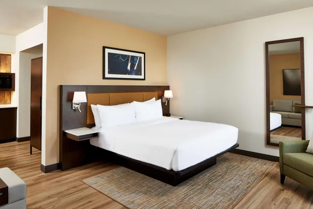 استوديو بسرير كينج مع أريكة لذوي الإعاقة، Embassy Suites by Hilton Nashville Downtown Convention Center 2/7