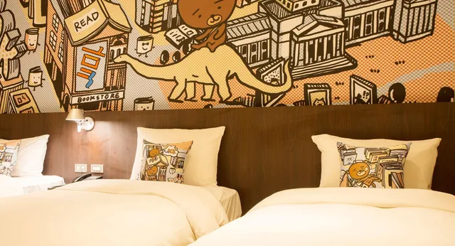 Business, Triple, 3 Beds, No Window، Just Live Inn Taipei Station 5/6