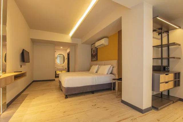 غرفة عائلية بإطلالة على الحديقة، Morina Deluxe Hotel 6/9