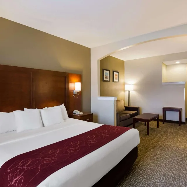 Suite, King Bed, Hot Tub, Comfort Suites Near University 1/10