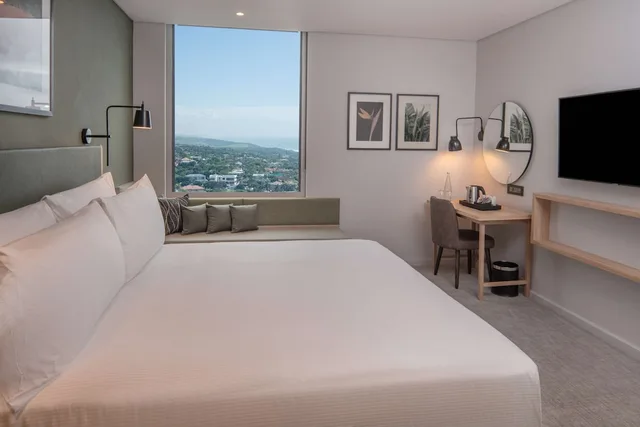 غرفة أساسية بسرير كينج مع أريكة، Hilton Garden Inn Umhlanga Arch 2/9