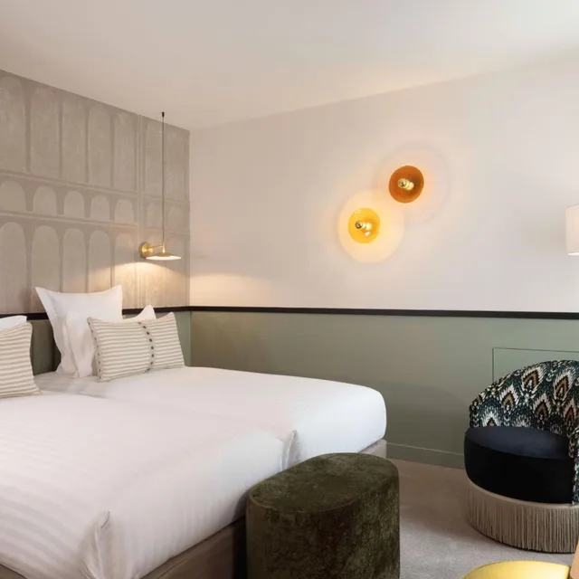 غرفة عائلية، Hotel Grand Coeur Latin 1/3