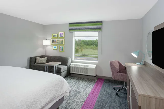 جناح بسرير كينج، Hampton Inn & Suites Rocky Hill-Hartford South Ct 1/3