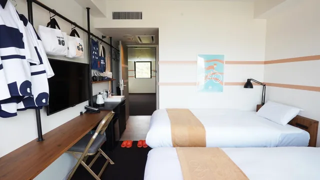 Economy, Twin Beds, Bank View، SETOUCHI KEIRIN HOTEL 10 by Onko Chishin 1/1