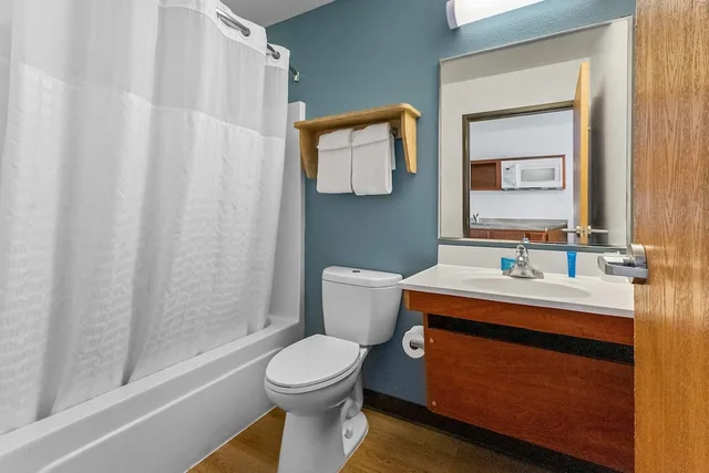 غرفة بسريرين كوين، WoodSpring Suites Chesapeake-Norfolk Greenbrier 6/7