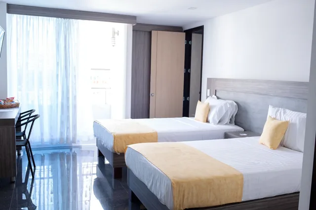 غرفة قياسية بسريرين منفصلين، Hotel BE Suites Cali 9/10