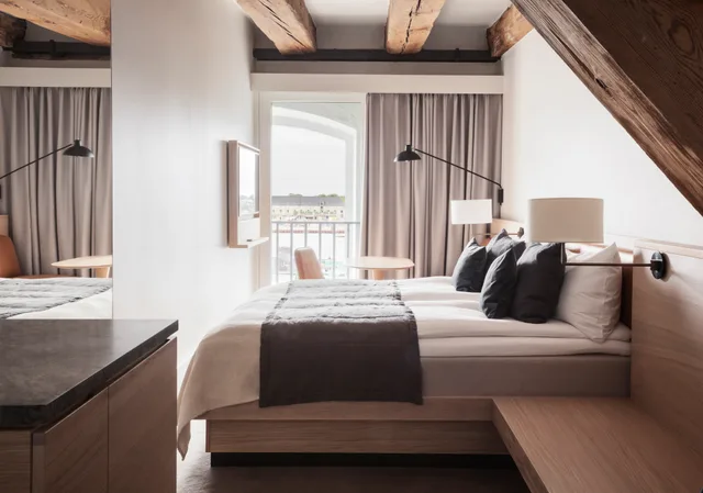 غرفة بسرير مزدوج بإطلالة، Copenhagen Admiral Hotel 1/2