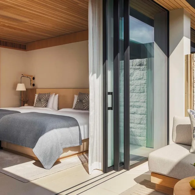 3 Bedrooms, Suite, King Bed, Beach Front, Private Pool، One&Only Aesthesis 1/2