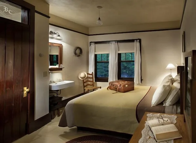 غرفة قياسية بسرير كوين، Belton Chalet 1/1