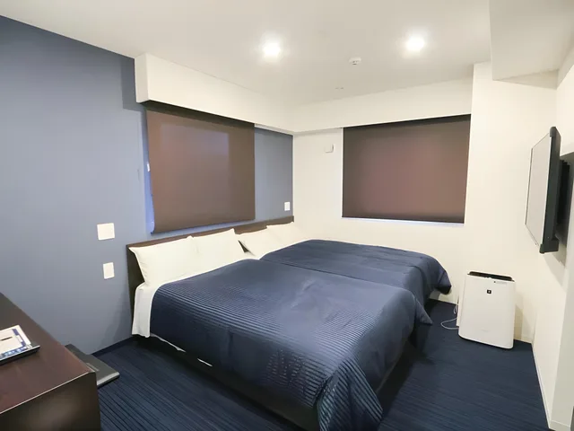 غرفة قياسية بسريرين منفصلين، Hotel Livemax Akihabara Kita 1/1
