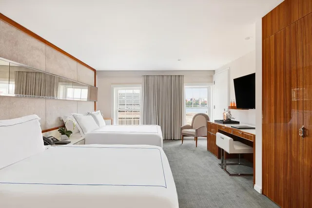 غرفة ديلوكس بسريرين كوين، 33 Hotel, New York City, Seaport 1/3