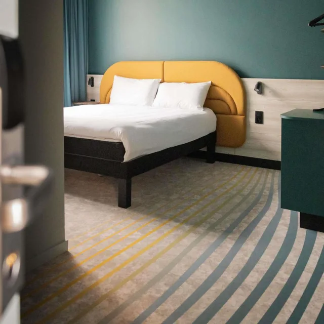 غرفة بريميوم ديلوكس بسرير مزدوج لذوي الإعاقة، ibis Styles Brugge Centrum 2/6