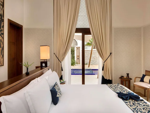 2 Bedrooms, Harmony, Pool, Villa, King and Twin Beds, Sea View، Banyan Tree Tamouda Bay 6/10
