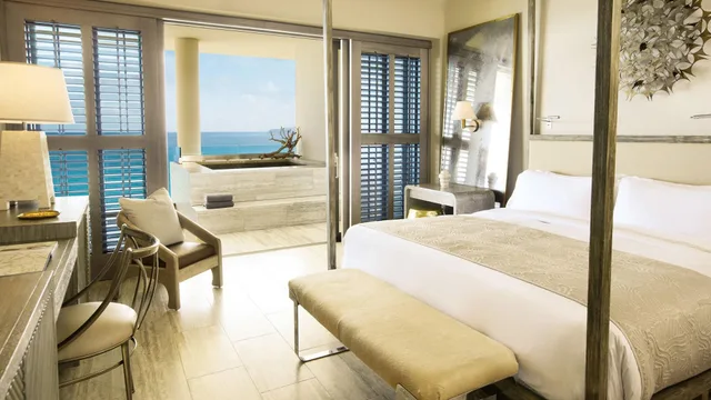 جناح ديلوكس بإطلالة على البحر بغرفة نوم واحدة، Four Seasons Resort and Residences Anguilla 2/3