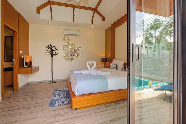2 Bedrooms, Pool, West, Villa, 2 King Beds، Rawai Vip Villas Kids Park And Spa 8/10