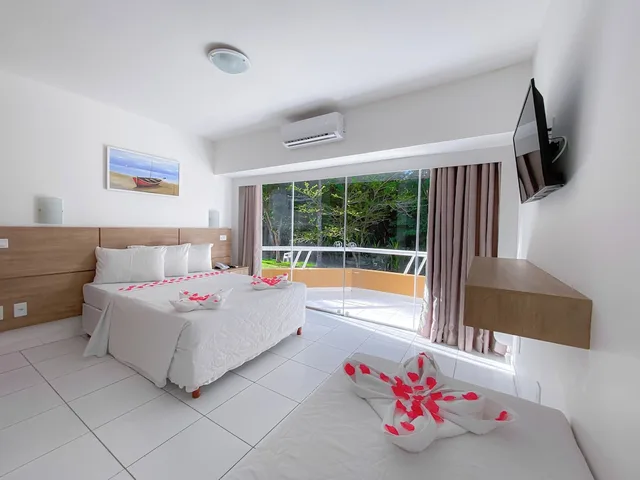غرفة قياسية بسرير مزدوج، Bosque Do Porto Praia Hotel 4/10