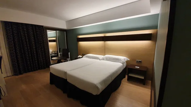 غرفة بسريرين، Ciudad de Logrono Hotel 3/4