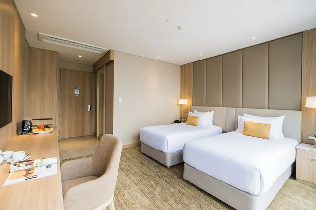 غرفة بريميير قياسية بسريرين منفصلين، Skyview Hotel Bangkok 1/2