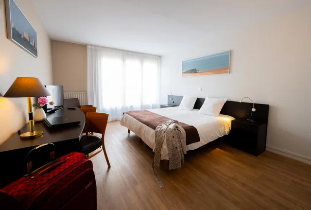 غرفة بسرير مزدوج، HOTEL DES REMPARTS 4/10