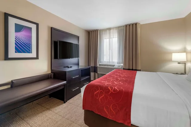 جناح بسرير كينج مع أريكة لذوي الإعاقة، Comfort Suites Highlands Ranch Denver Tech Center Area 2/7