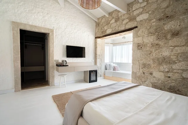 غرفة ديلوكس ثلاثية بإطلالة على المدينة، Cocopalm Boutique Hotel Alacati 9/10