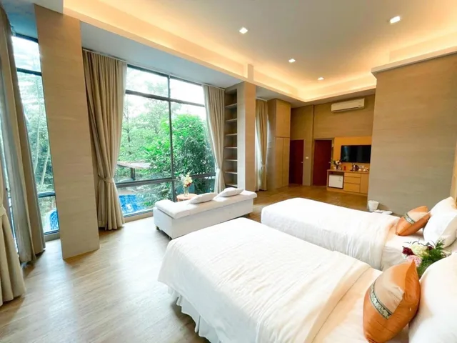 غرفة ديلوكس بسرير مزدوج أو سريرين منفصلين، Tree Scape Retreat Resort 7/10